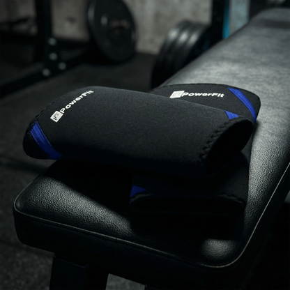 PowerFit™ | Premium Steznici za Kolena - Powerlifting Slivovi 7mm