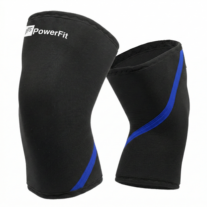 PowerFit™ | Premium Steznici za Kolena - Powerlifting Slivovi 7mm