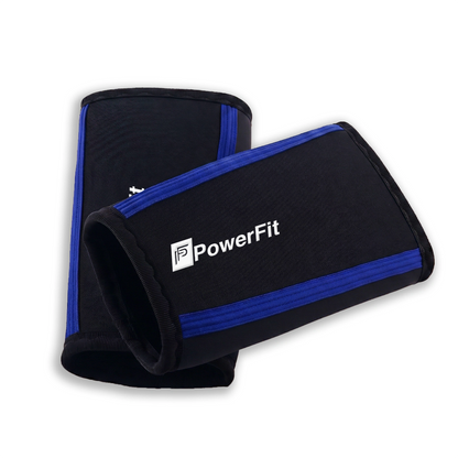 PowerFit™ | Premium Steznici za Laktove - Powerlifting Slivovi 7mm